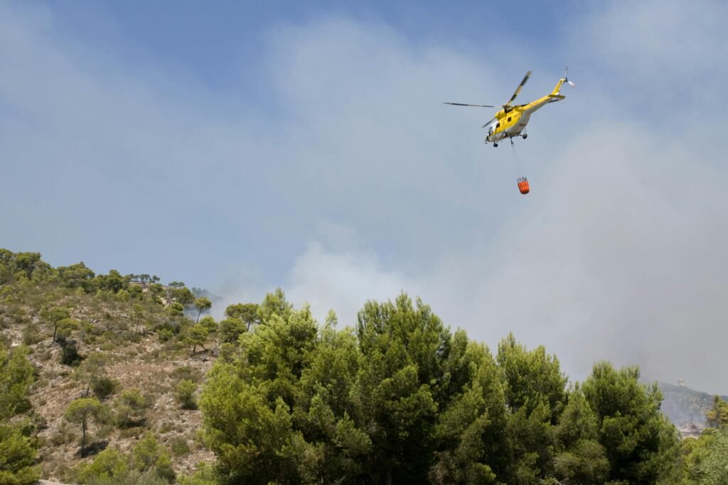 Role of Helicopters in Natural Disaster Relief