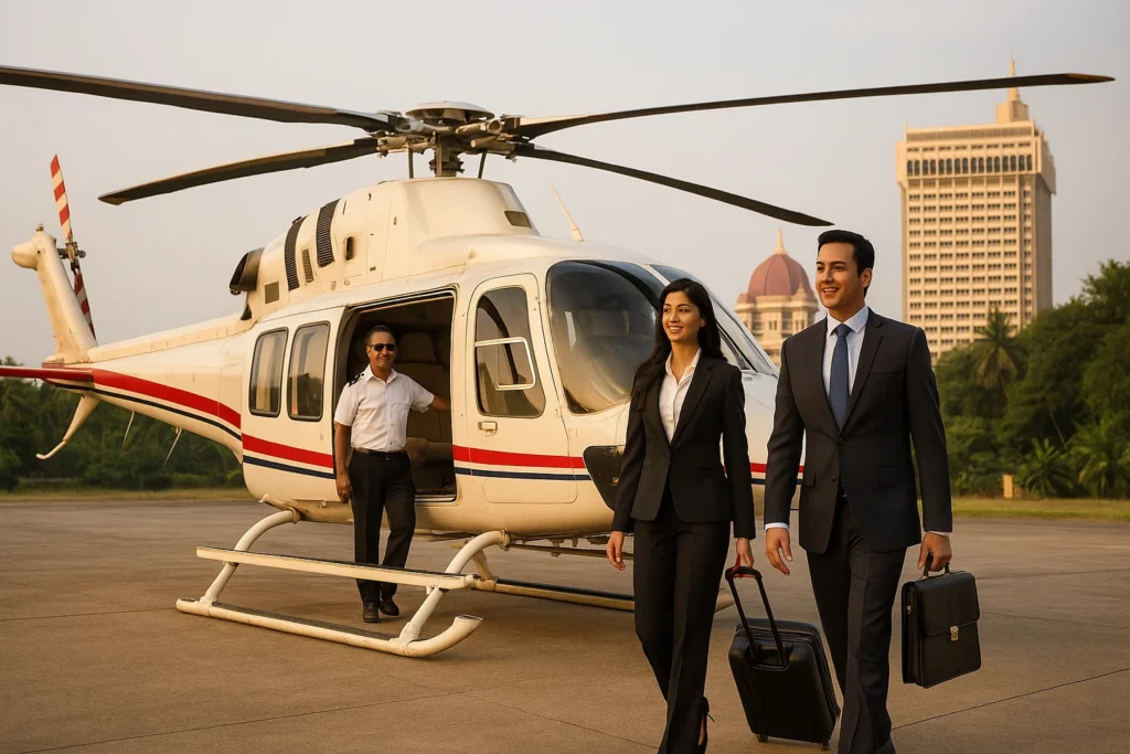 Helicopter Service for Business Executives in India
