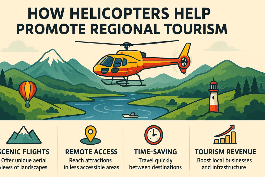 How Helicopters Help Promote Regional Tourism
