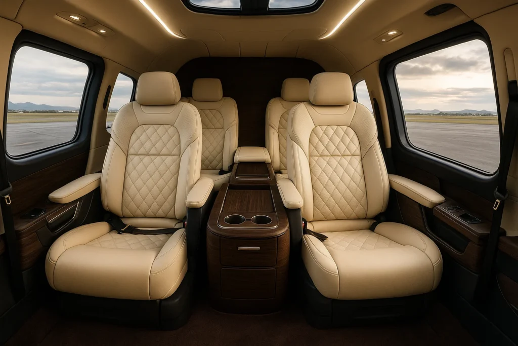 Interior Design Trends in Luxury Helicopters