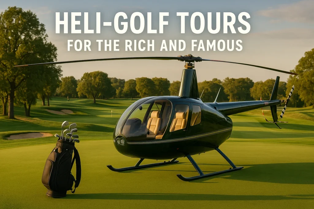 Heli-Golf Tours for the Rich and Famous