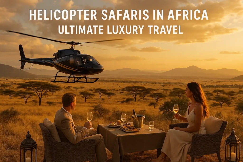 Helicopter Safaris in Africa