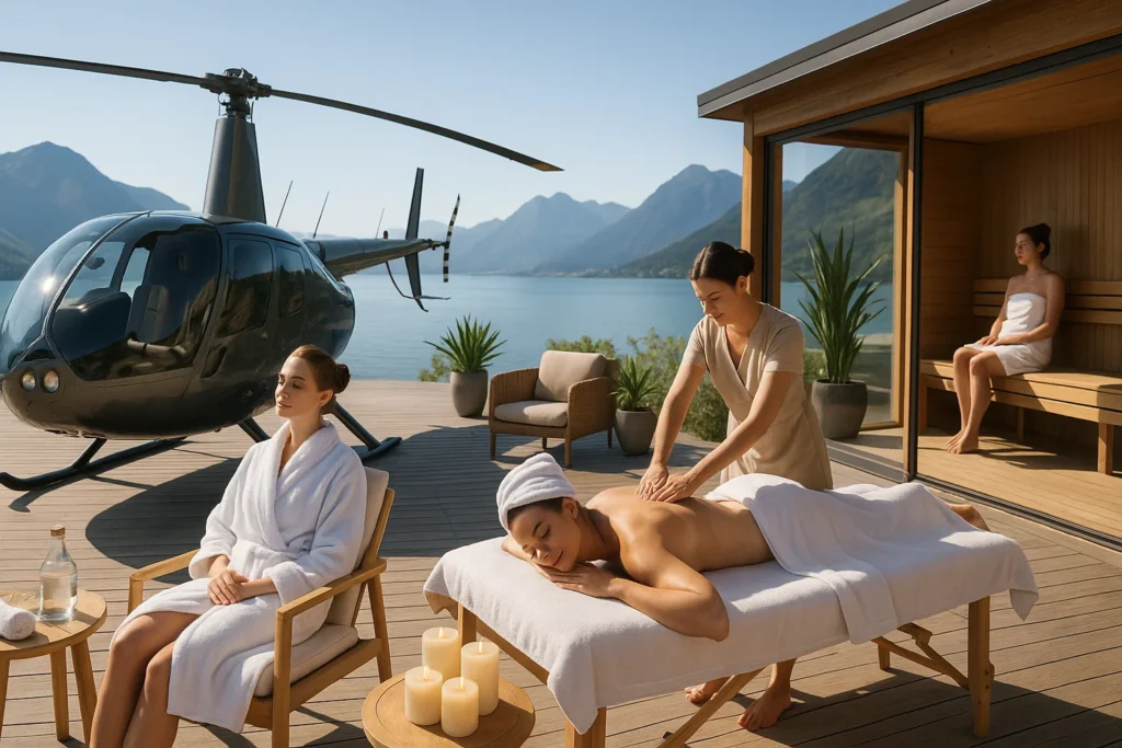 Helicopter Spa and Wellness Experiences
