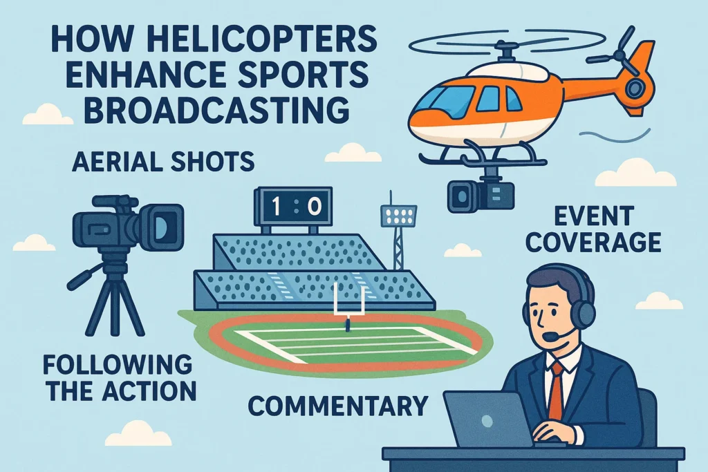 How Helicopters Enhance Sports Broadcasting