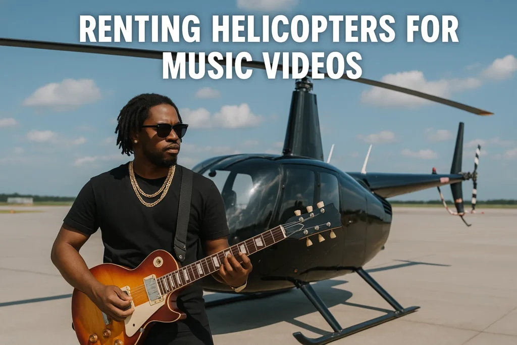 Renting Helicopters for Music Videos