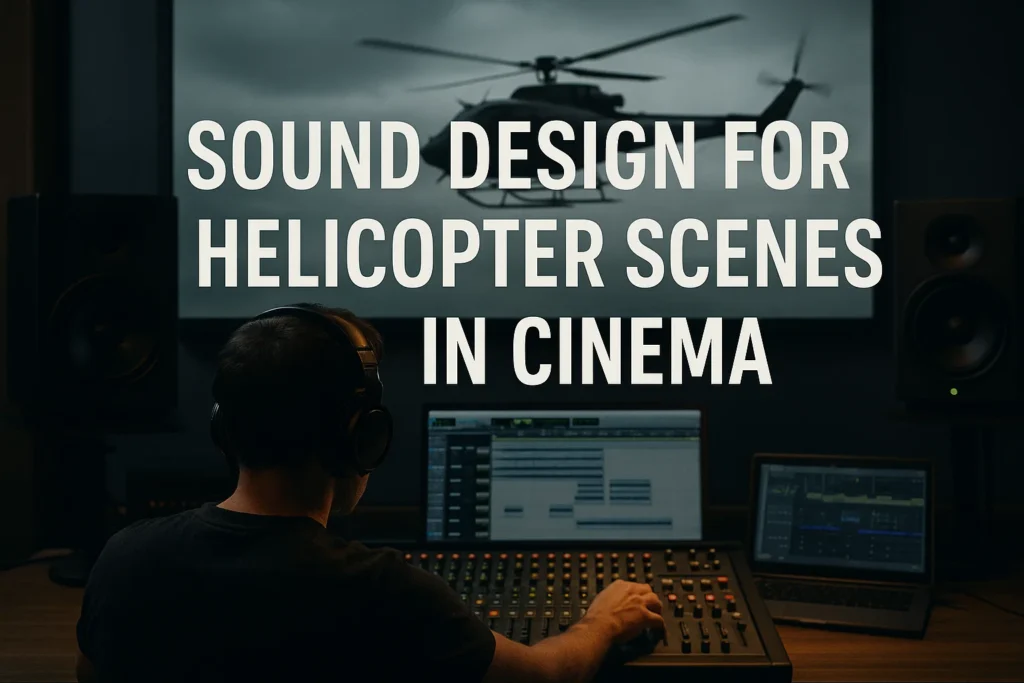 Sound Design for Helicopter Scenes in Cinema