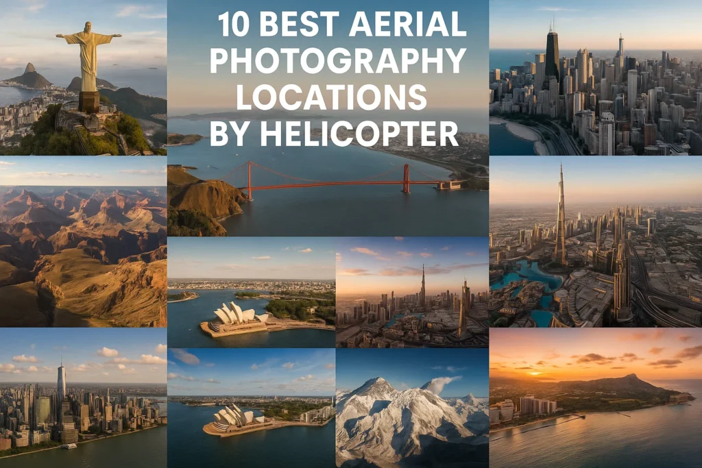 10 Best Aerial Photography Locations by Helicopter