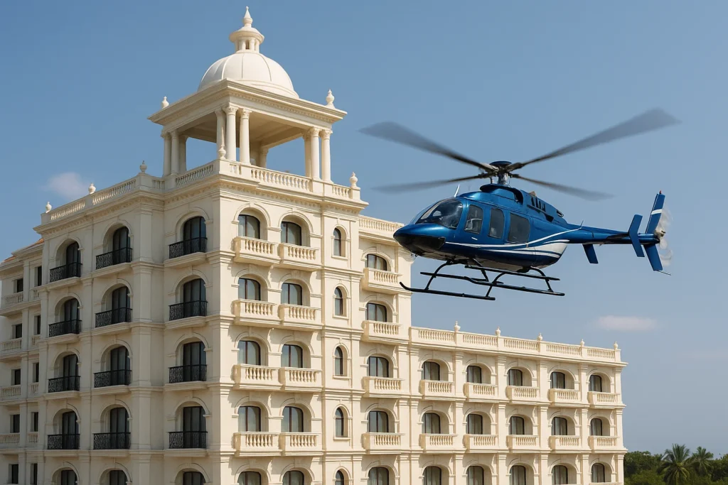 Are There Any Helicopter Hotels in India?