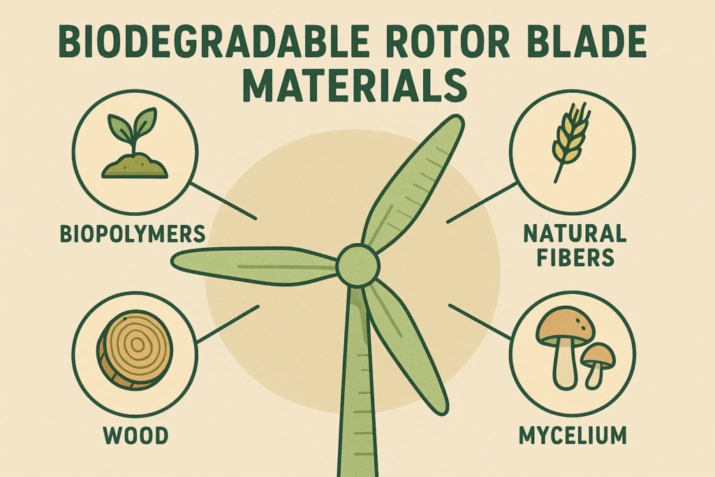 Biodegradable Rotor Blade Materials