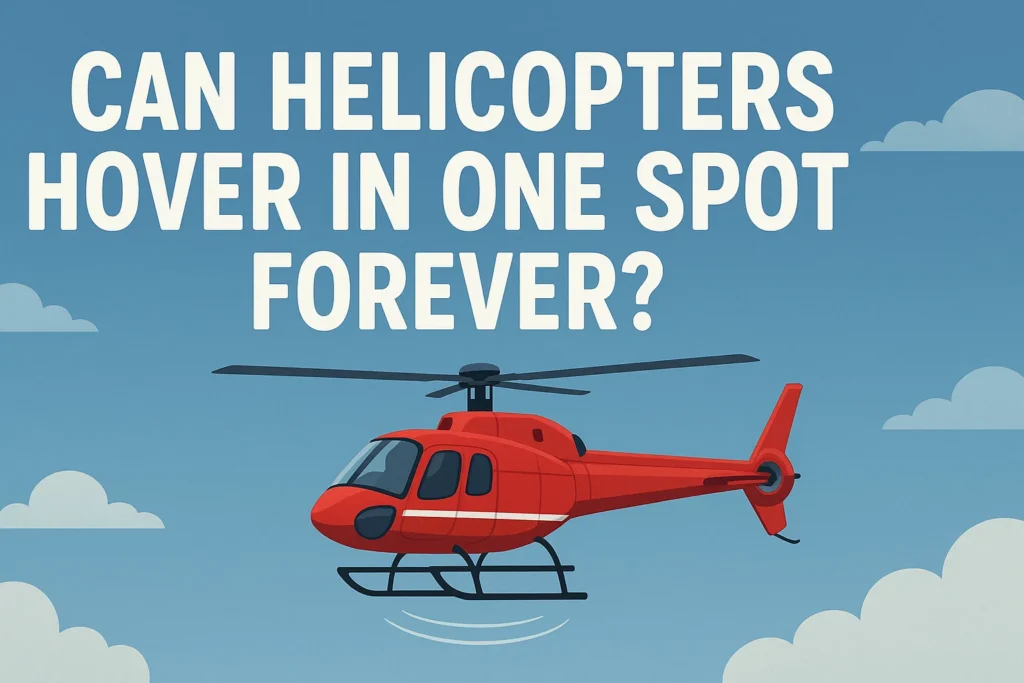 Can Helicopters Hover in One Spot Forever?