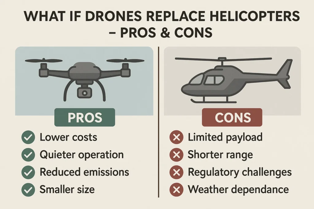 Drones Replace Helicopters