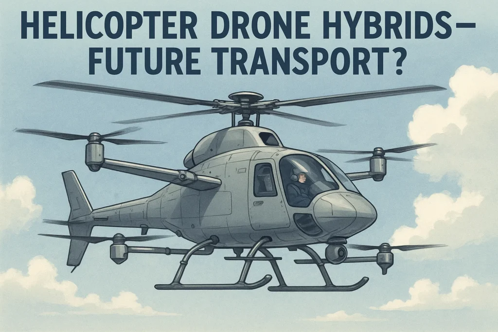 Helicopter Drone Hybrids
