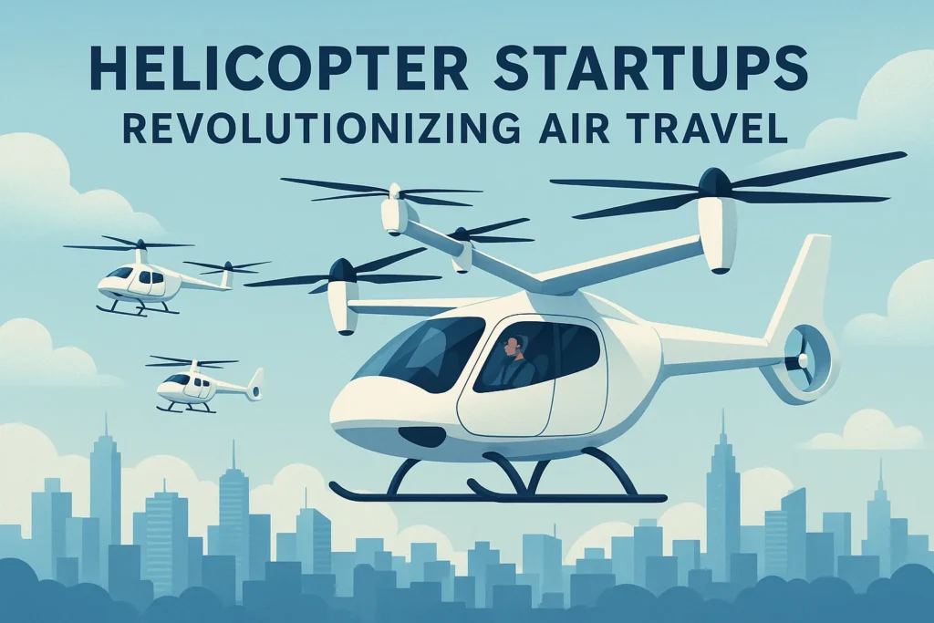 Helicopter Startups Revolutionizing Air Travel