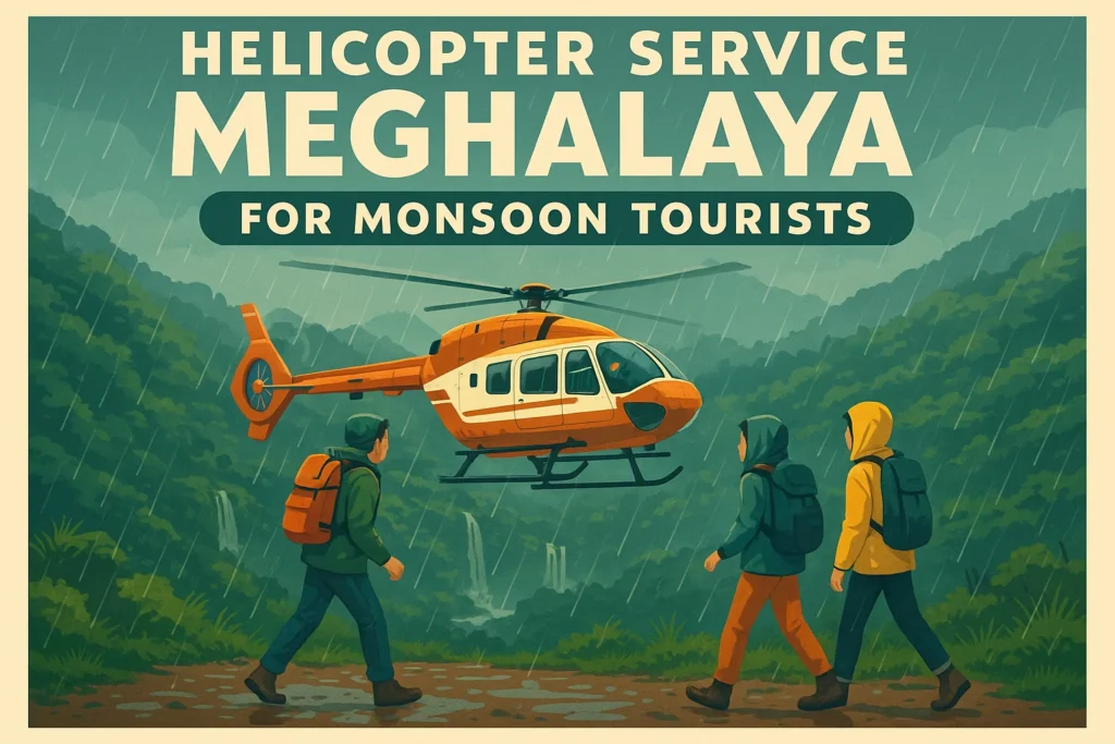 Helicopter service in Meghalaya