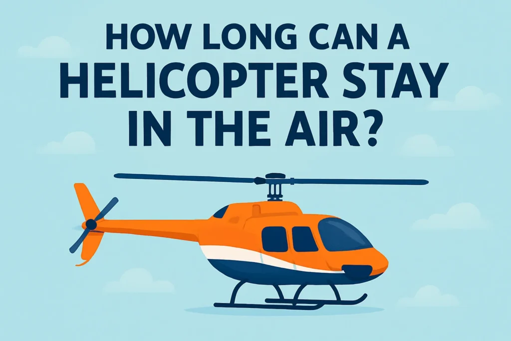 How Long Can a Helicopter Stay in the Air