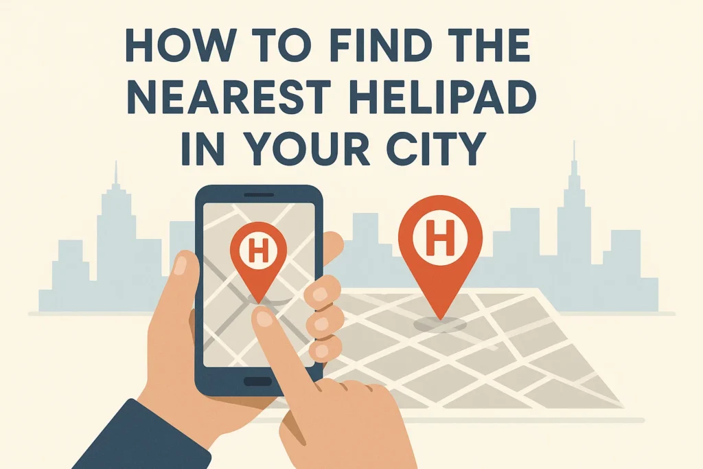 How to Find the Nearest Helipad in Your City