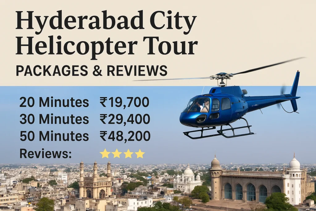 Hyderabad City helicopter tour