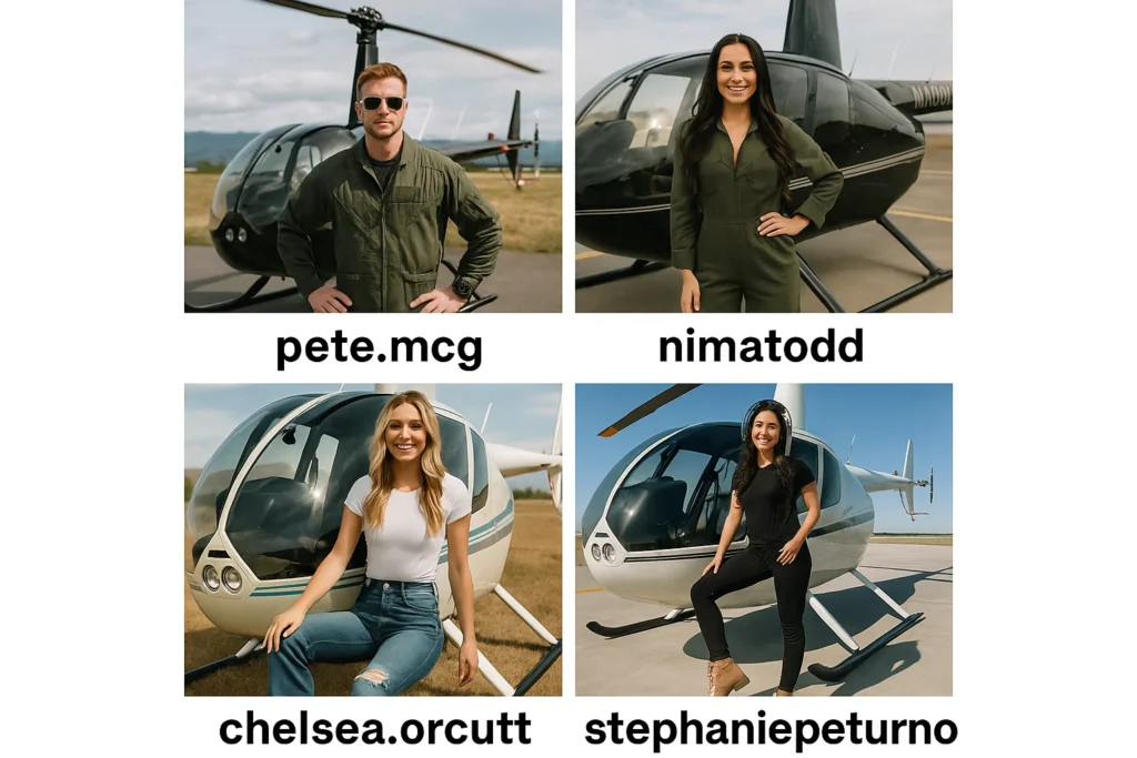 Instagram Helicopter Influencers