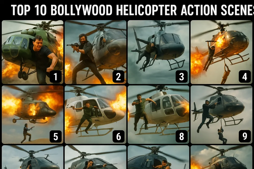 Top 10 Bollywood Helicopter Action Scenes