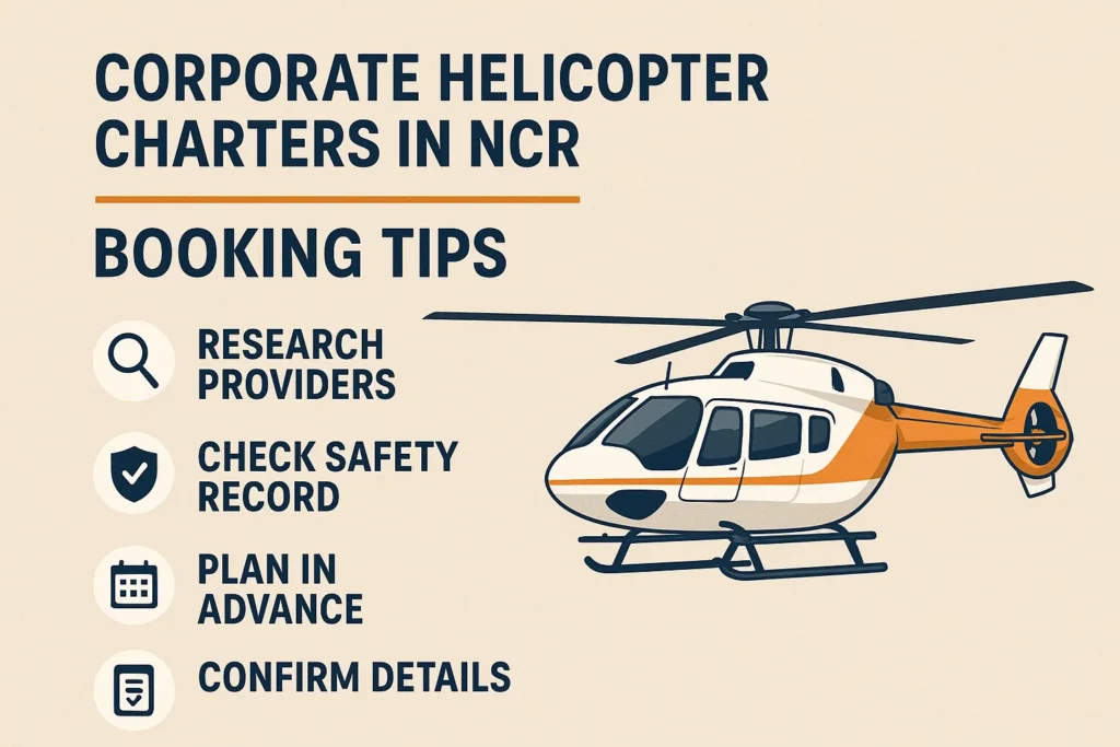 corporate helicopter charters in NCR