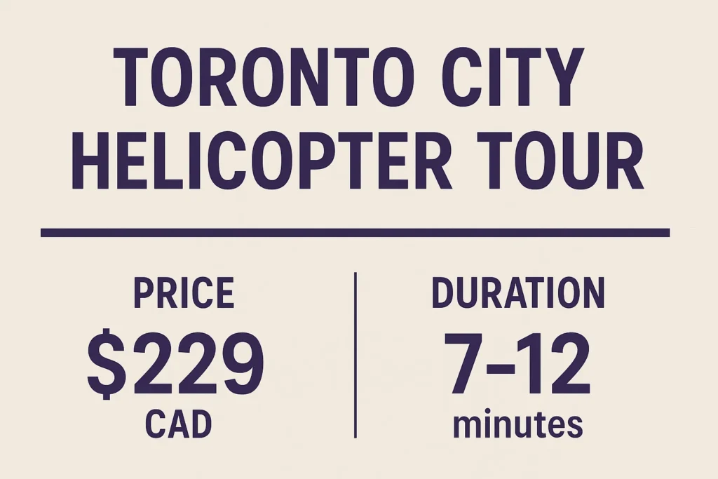 City Helicopter Tour