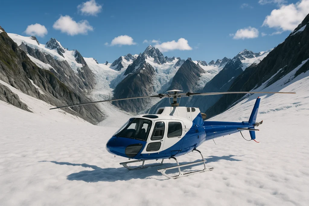 Glacier Landing in Franz Josef