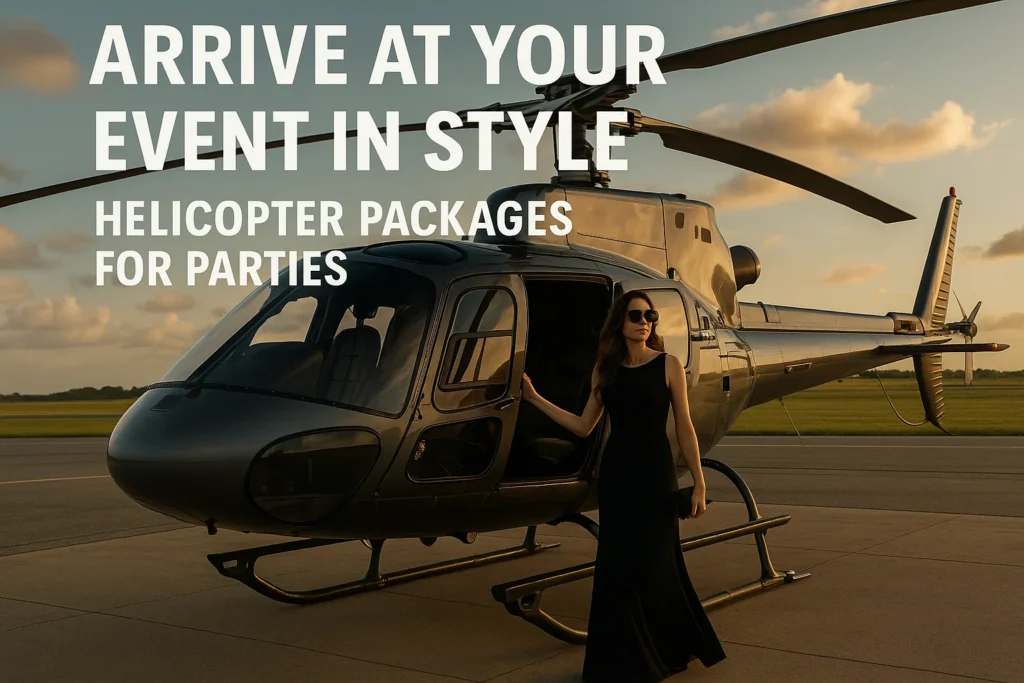 Helicopter Packages for Parties