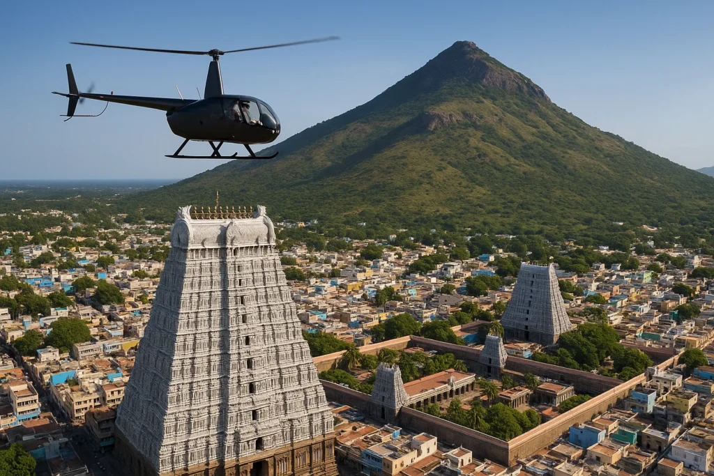 Helicopter Tour to Annamalaiyar Temple