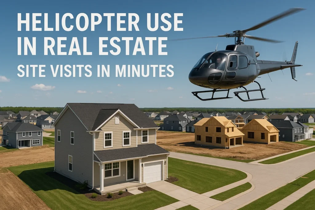 Helicopter Use in Real Estate