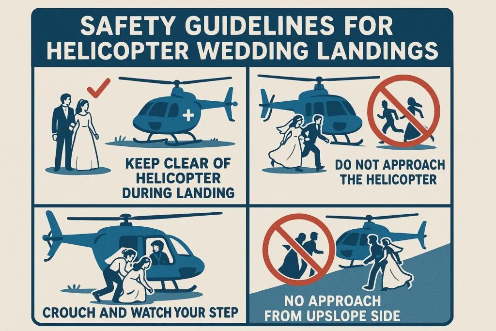 Helicopter Wedding Landings