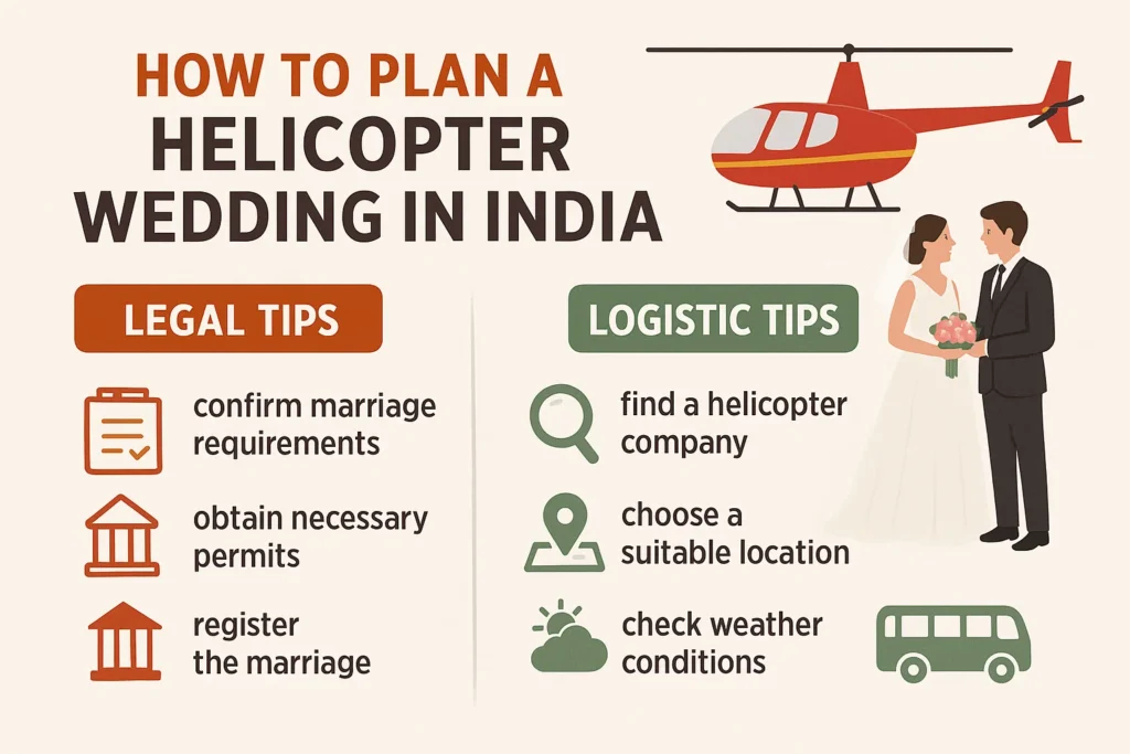 Helicopter Wedding in India