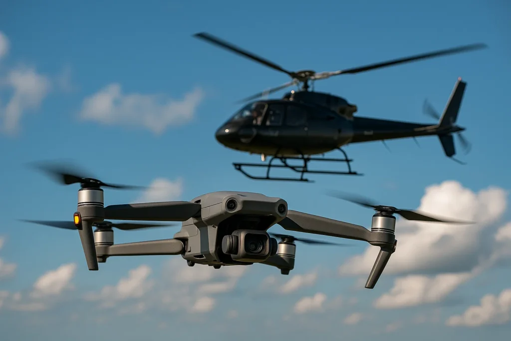 Helicopter in Remote Villages for Marriage