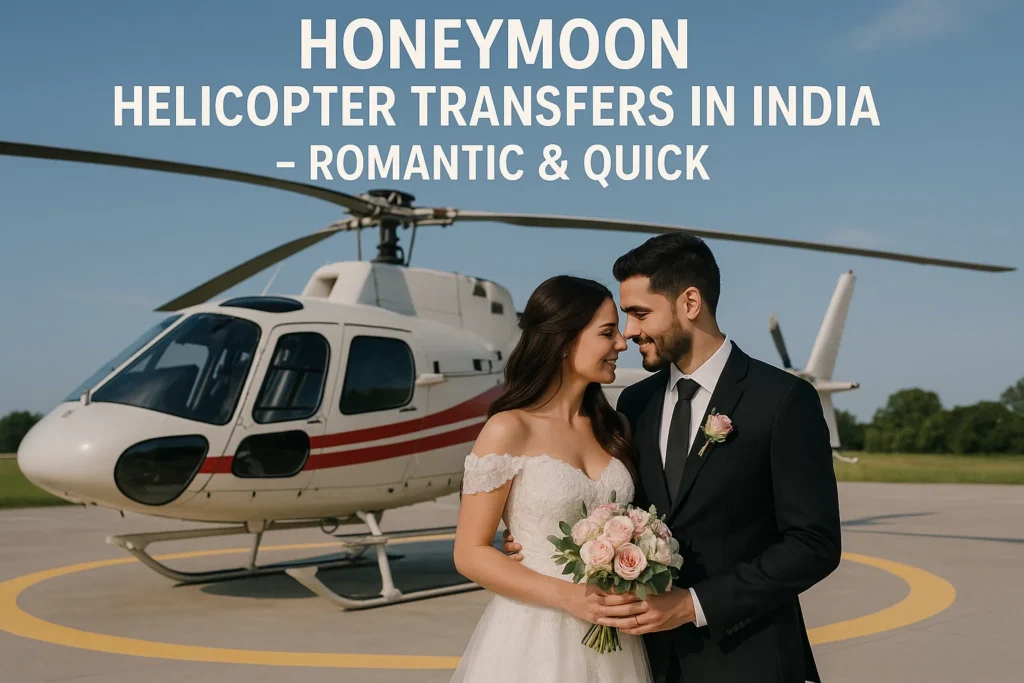 Honeymoon Helicopter Transfers in India