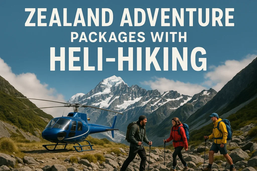 New Zealand Adventure Packages with Heli-Hiking