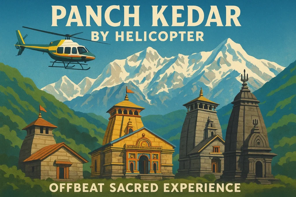 Panch Kedar by Helicopter