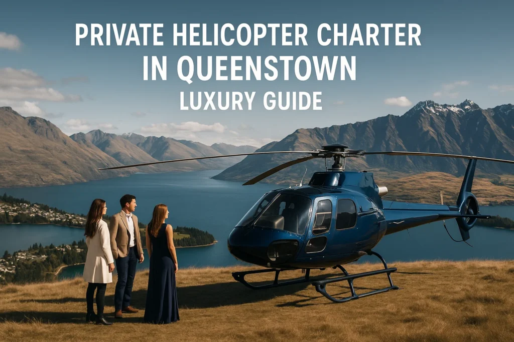 Private Helicopter Charter in Queenstown