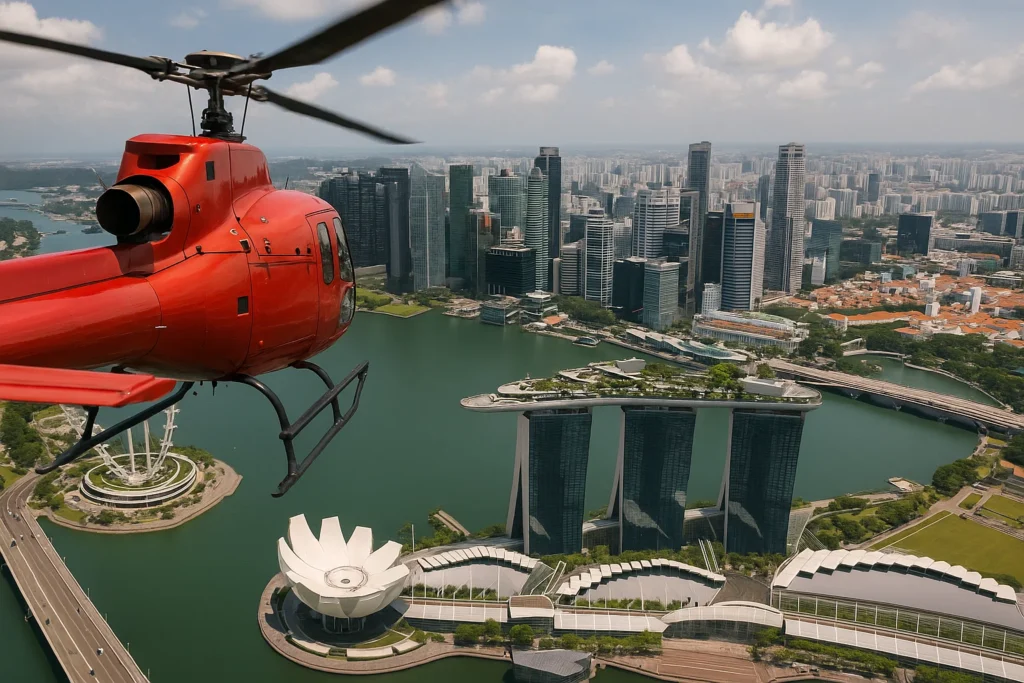 Singapore Helicopter City Tour