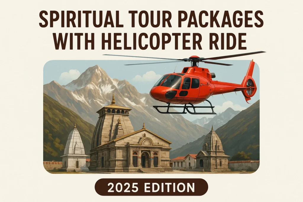 Spiritual Tour Packages with Helicopter Ride