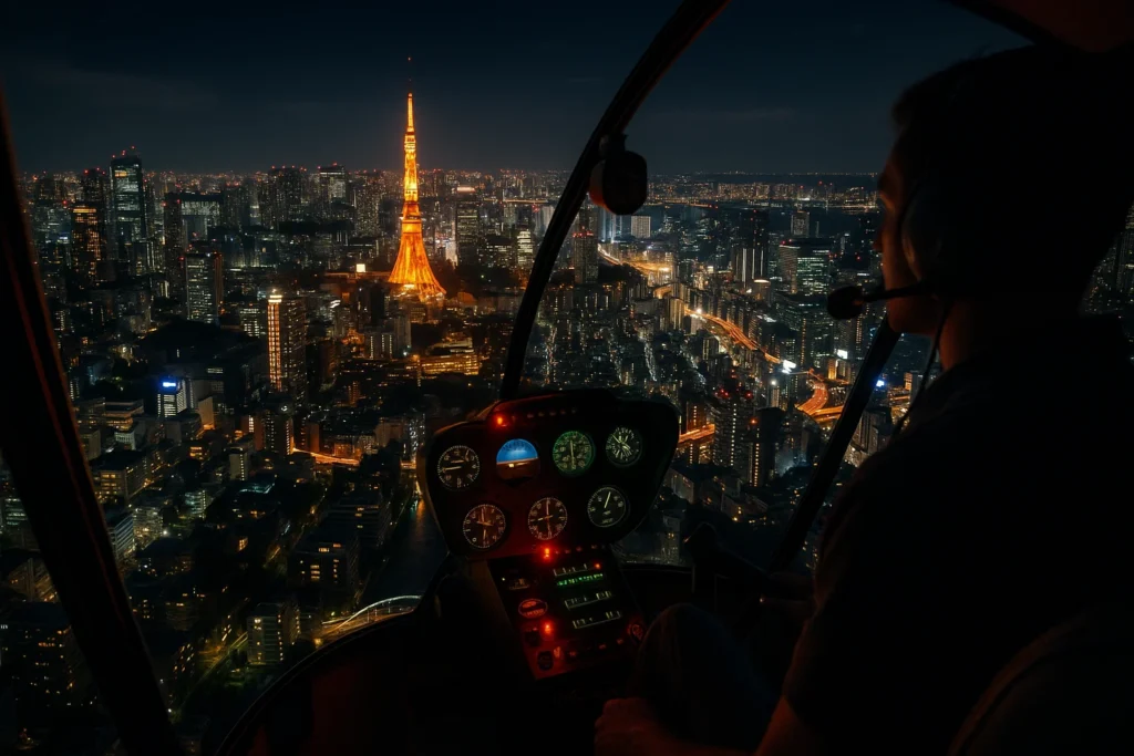 Tokyo Helicopter Night Tour