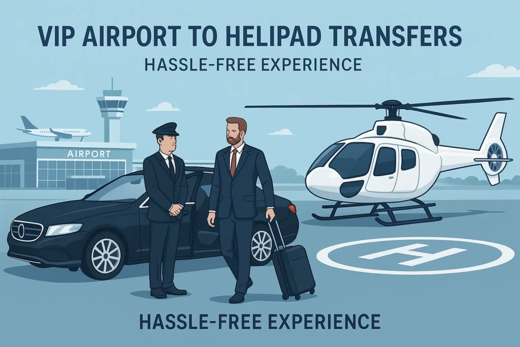 VIP Airport to Helipad Transfers