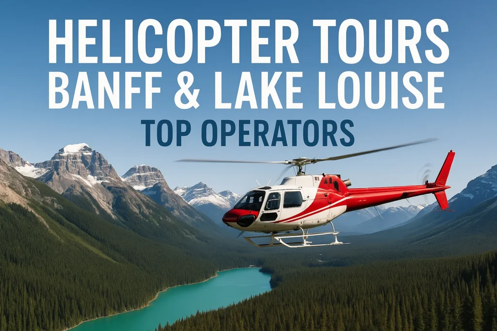 helicopter tours in Banff & Lake Louise